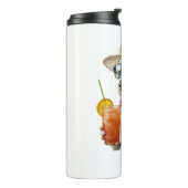 Bull Terrier Kopie Thermosbecher (Nach links gedreht)