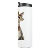 Bull Terrier Kopie Thermosbecher (Nach rechts gedreht)