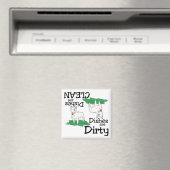 Bull Terrier Lovers Dishwasher Magnet (In Situ (Geschirrspüler))