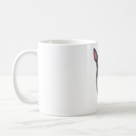 Bull Terrier Magic Kaffeetasse (Links)