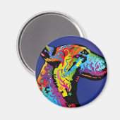 Bull Terrier Magnet (Vorderseite/Rückseite)