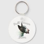 Bull Terrier Mama 2 Schlüsselanhänger (Rückseite)