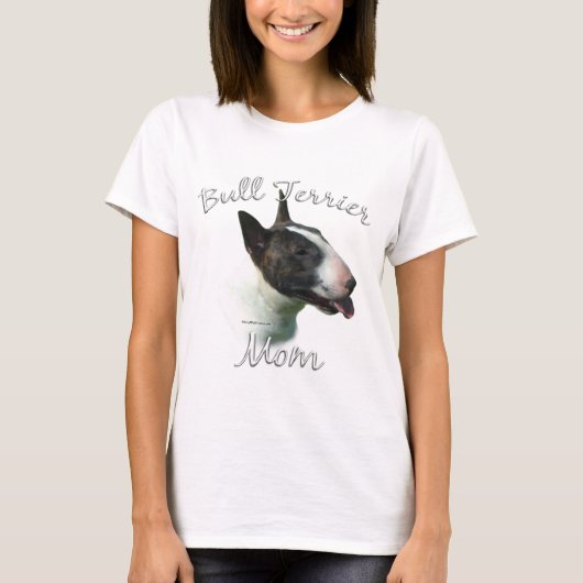 Bull Terrier Mama 2 T-Shirt (Vorderseite)