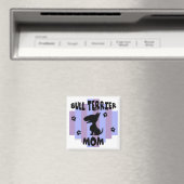 Bull Terrier Mama Magnet (In Situ (Geschirrspüler))