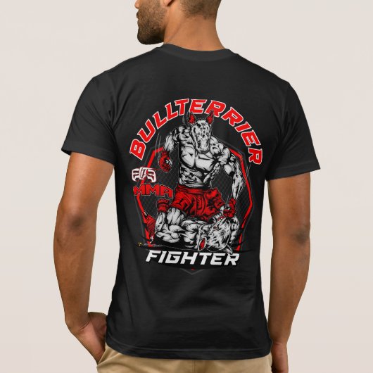 BULL TERRIER Martial Arts ElitE T-Shirt (Rückseite)