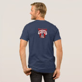 BULL TERRIER Martial Arts ElitE Tri-Blend Shirt (Rückseite voll)