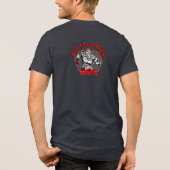 BULL TERRIER Martial Arts ElitE Tri-Blend Shirt (Rückseite)