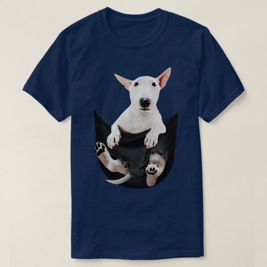 Bull Terrier mit Liebe T-Shirt (Design vorne)