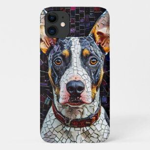 Bull Terrier Mosaik Kunst Case-Mate iPhone Hülle