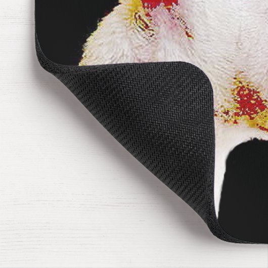 Bull Terrier Mousepad (Ecke)
