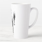 Bull Terrier Mug – Gritty Ink Style Milchtasse (Rechts)