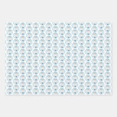 Bull Terrier Painting - Niedliche Original Dog Art Geschenkpapier Set (Vorderseite 2)