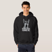 Bull Terrier Pirat Hoodie (Vorne ganz)