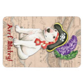 Bull Terrier Pirate Magnet (Horizontal)