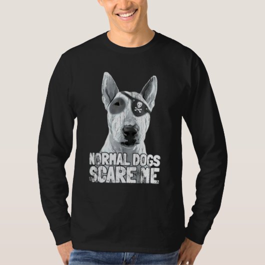 Bull Terrier Pirate T-Shirt (Vorderseite)
