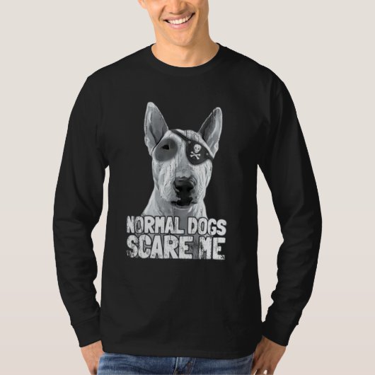 Bull Terrier Pirate T-Shirt (Vorderseite)