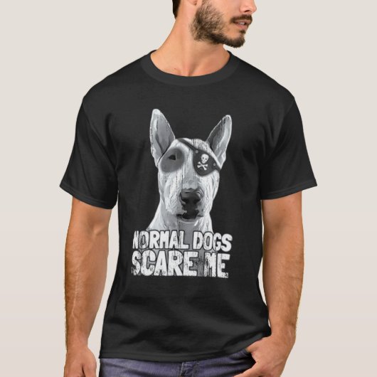 Bull Terrier Pirate T-Shirt (Vorderseite)