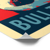 Bull Terrier Political Parody Poster (Ecke)