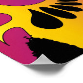 Bull Terrier Poster (Ecke)