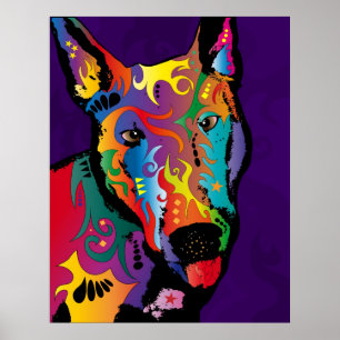 Bull Terrier Poster