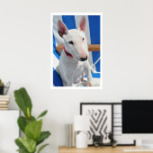 Bull Terrier Poster (Heimbüro)