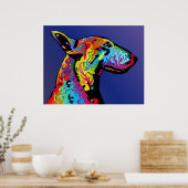 Bull Terrier Poster (Küche)