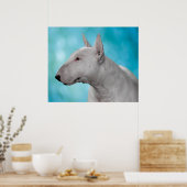 Bull Terrier Print Poster (Küche)