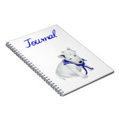 Bull Terrier Sailor Journal Notizblock (Rechte Seite)