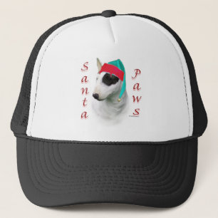 Bull Terrier Santa Paws Truckerkappe