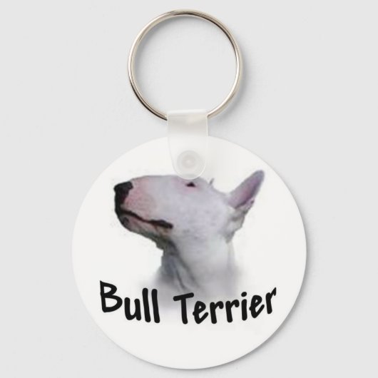 Bull Terrier Schlüsselanhänger (Vorderseite)