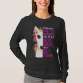 Bull Terrier sind Girls Best Friend Dog Mama Mama T-Shirt (Vorderseite)