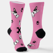 Bull Terrier Socken (Gewinkelt)