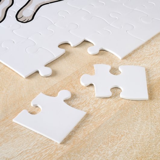 Bull Terrier Space Puzzle (Seite)