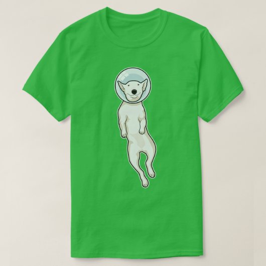 Bull Terrier Space T-Shirt (Design vorne)