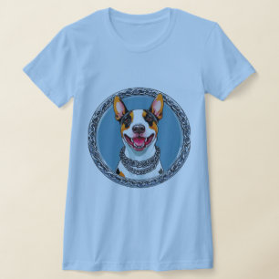 🐶 Bull Terrier Süßer Heimstil Welpe Liebe T-Shirt