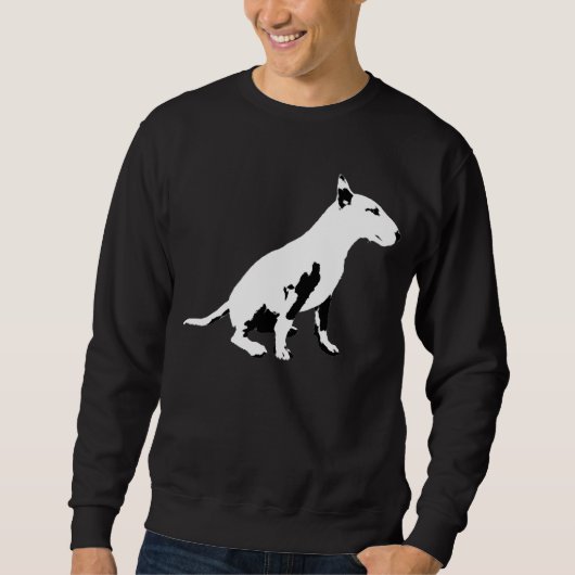 Bull Terrier Sweatshirt Bull Terrier Hundeshirt (Vorderseite)