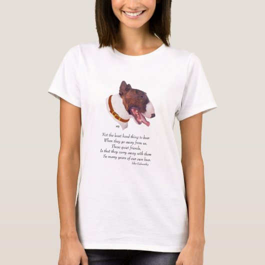 Bull Terrier T-Shirt (Vorderseite)