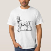 Bull Terrier T-Shirt (Vorderseite)
