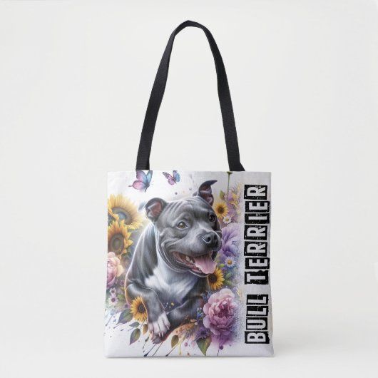 Bull Terrier Tasche (Vorderseite)
