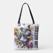 Bull Terrier Tasche (Rückseite)