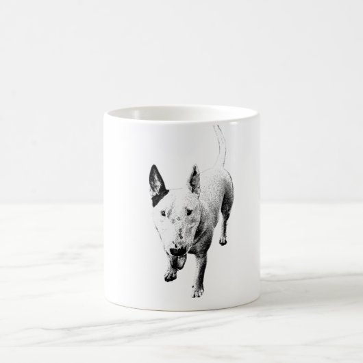 Bull Terrier Tasse – Seelischer Kampfgeist, im Mit (Mittel)