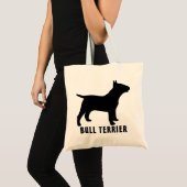 Bull Terrier Tragetasche (Vorderseite (Produkt))