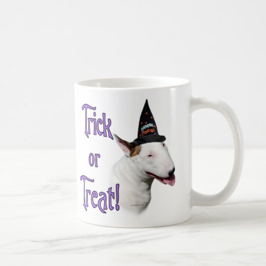Bull Terrier Trick Kaffeetasse (Rechts)