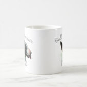 Bull Terrier Vater 2 Kaffeetasse (Mittel)