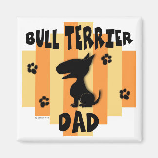 Bull Terrier Vater Magnet