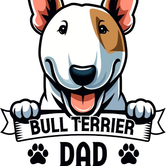 Bull Terrier Vater T-Shirt