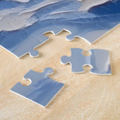 Bull Terrier Weihnachtsboot Urlaub Puzzle (Seite)