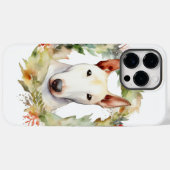 Bull Terrier Weihnachtsmann Case-Mate iPhone Hülle (Rückseite (Horizontal))