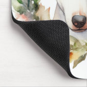 Bull Terrier Weihnachtsmann Mousepad (Ecke)