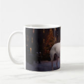 Bull Terrier Weihnachtssaison Kaffeetasse (Links)